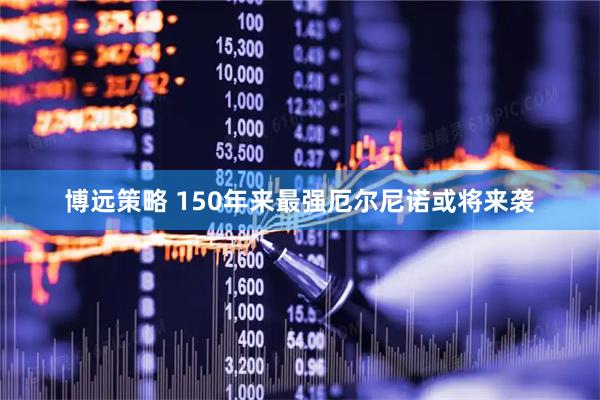 博远策略 150年来最强厄尔尼诺或将来袭
